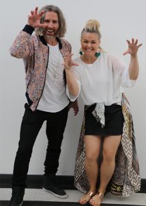 Taryn Brumfitt & Glenn Mackintosh tiger pose